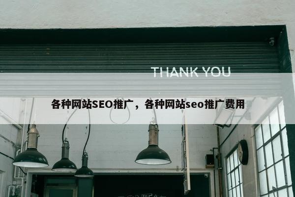 各种网站SEO推广，各种网站seo推广费用
