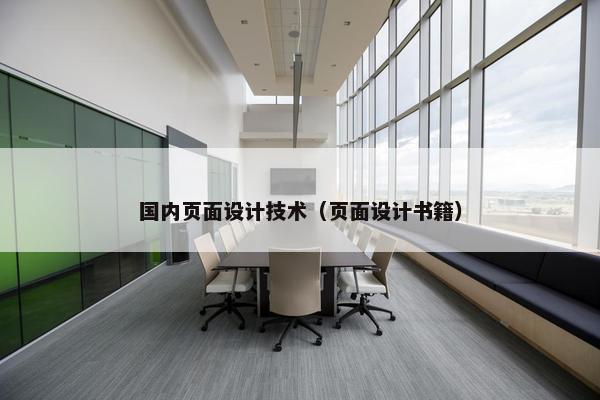 国内页面设计技术（页面设计书籍）