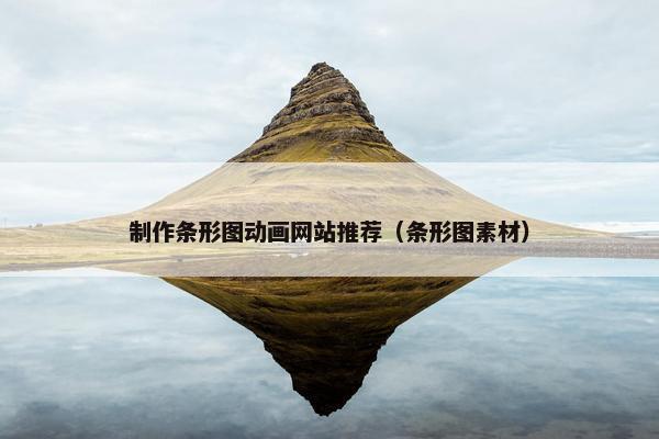 制作条形图动画网站推荐（条形图素材）