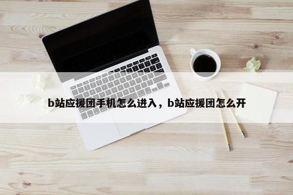 b站应援团手机怎么进入，b站应援团怎么开