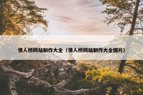情人桥网站制作大全（情人桥网站制作大全图片）