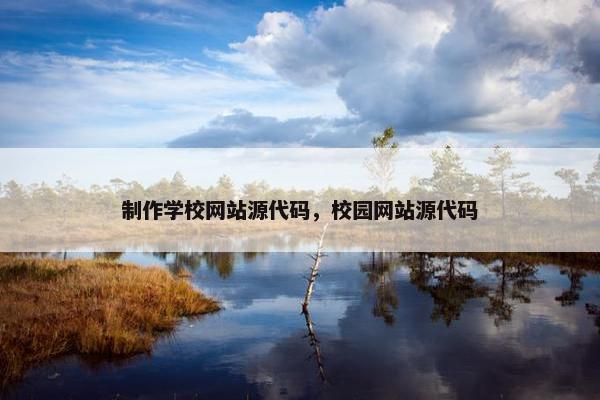 制作学校网站源代码，校园网站源代码