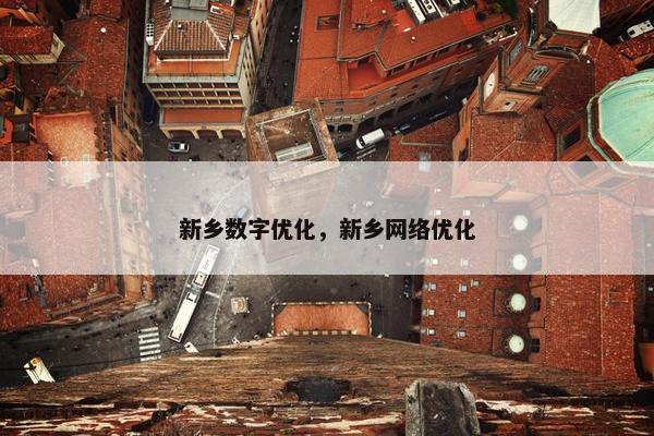 新乡数字优化，新乡网络优化