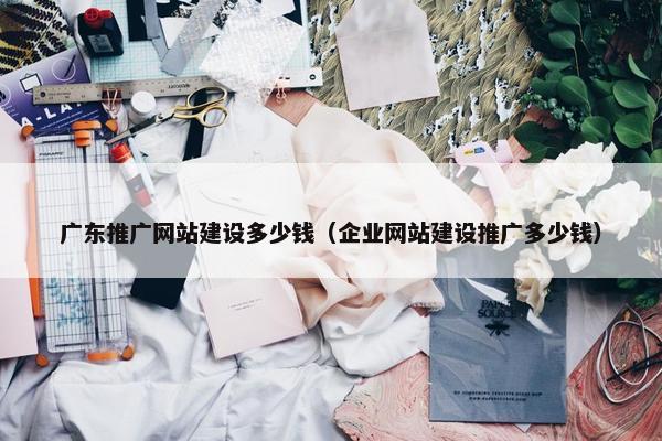 广东推广网站建设多少钱（企业网站建设推广多少钱）