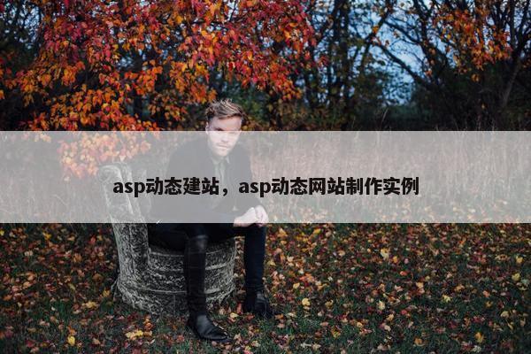 asp动态建站，asp动态网站制作实例