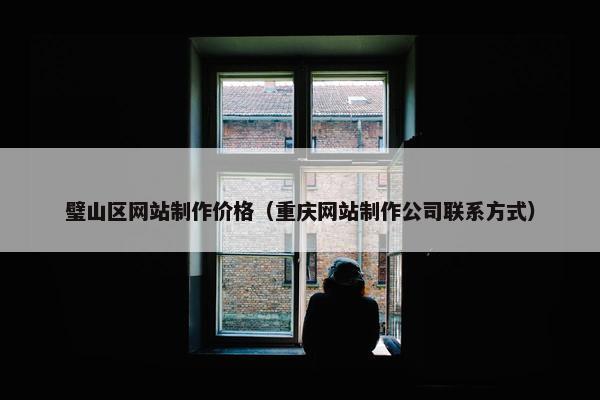 璧山区网站制作价格（重庆网站制作公司联系方式）