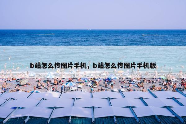 b站怎么传图片手机，b站怎么传图片手机版
