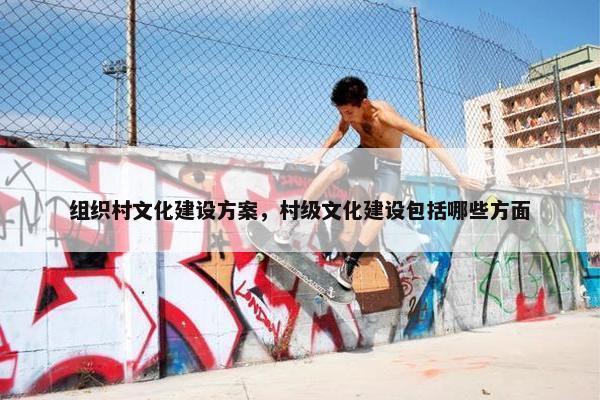 组织村文化建设方案，村级文化建设包括哪些方面