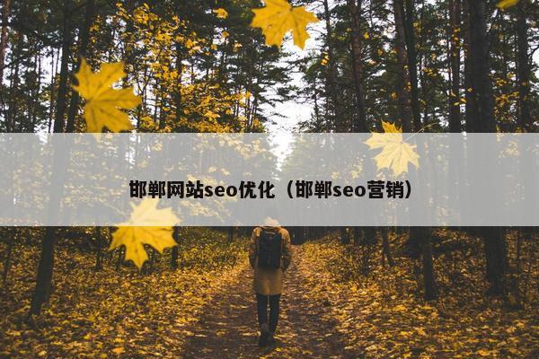 邯郸网站seo优化（邯郸seo营销）