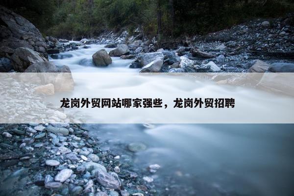 龙岗外贸网站哪家强些，龙岗外贸招聘