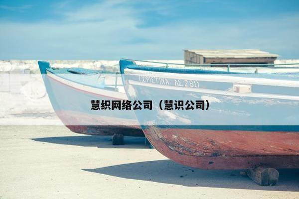 慧织网络公司（慧识公司）