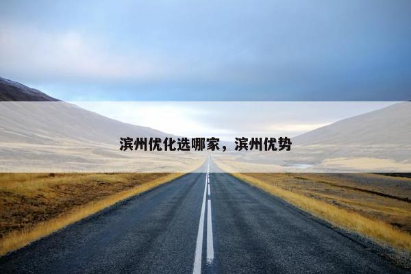 滨州优化选哪家，滨州优势