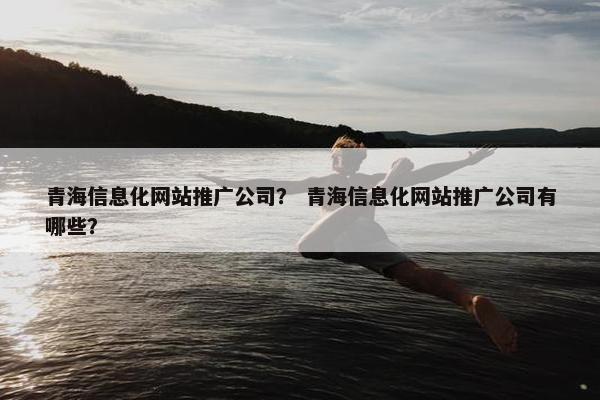 青海信息化网站推广公司？ 青海信息化网站推广公司有哪些？