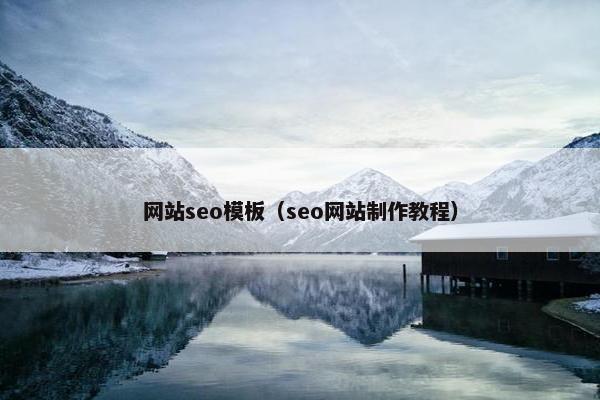 网站seo模板（seo网站制作教程）