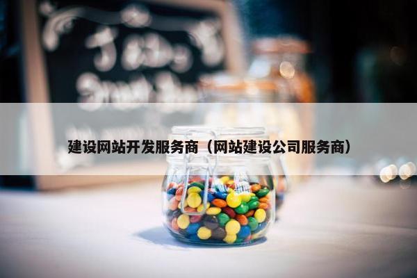 建设网站开发服务商（网站建设公司服务商）