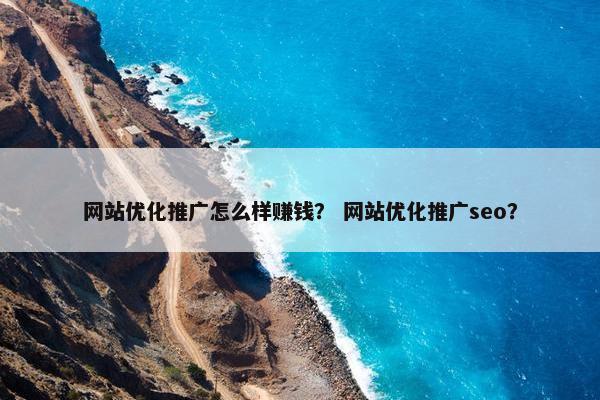 网站优化推广怎么样赚钱？ 网站优化推广seo？