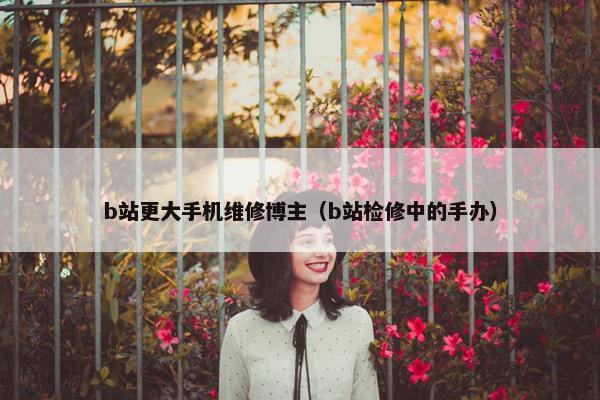 b站更大手机维修博主（b站检修中的手办）