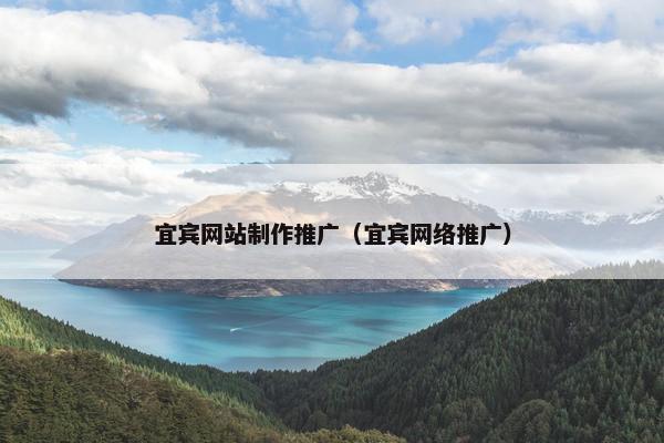 宜宾网站制作推广（宜宾网络推广）