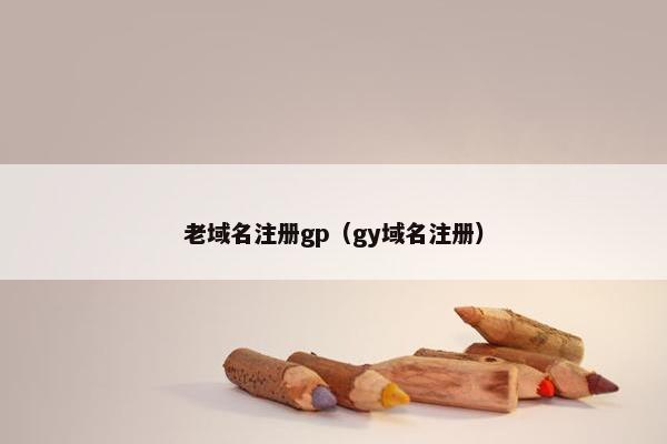 老域名注册gp（gy域名注册）