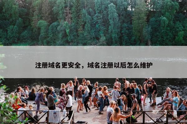 注册域名更安全，域名注册以后怎么维护