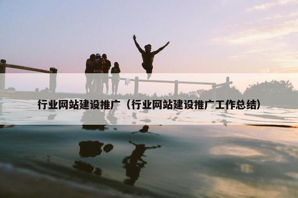 行业网站建设推广（行业网站建设推广工作总结）