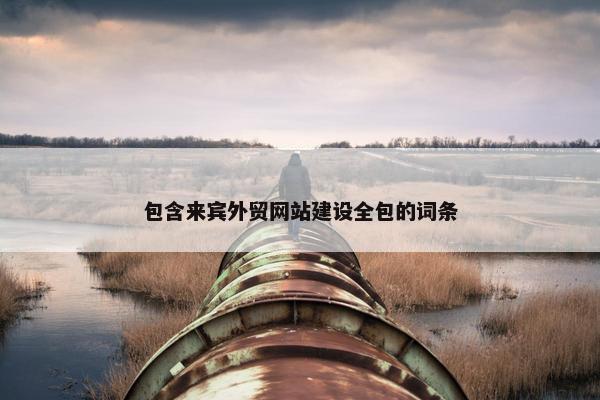 包含来宾外贸网站建设全包的词条