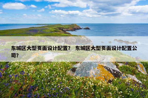东城区大型页面设计配置？ 东城区大型页面设计配置公司？