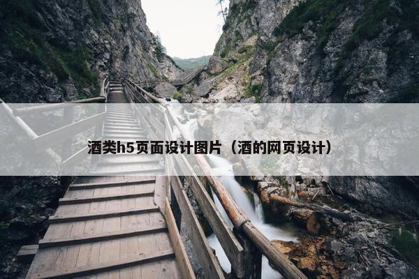 酒类h5页面设计图片（酒的网页设计）