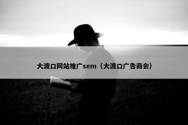 大渡口网站推广sem（大渡口广告商会）