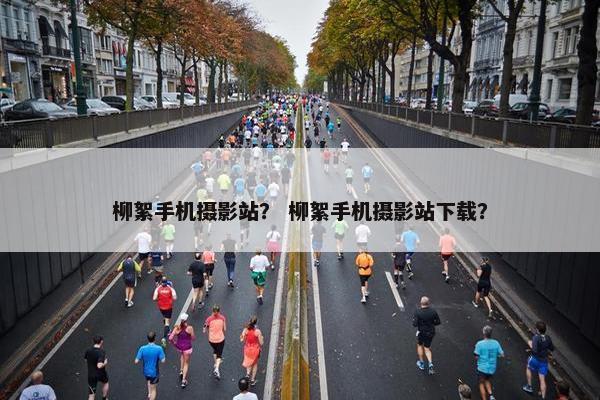 柳絮手机摄影站？ 柳絮手机摄影站下载？