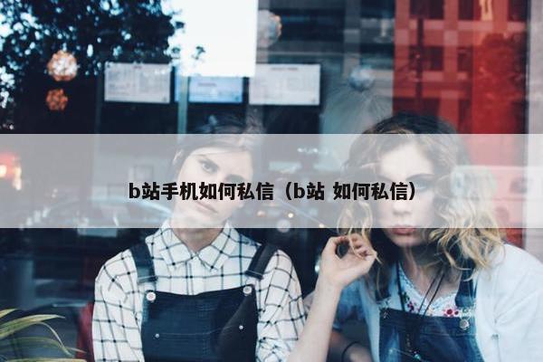b站手机如何私信（b站 如何私信）