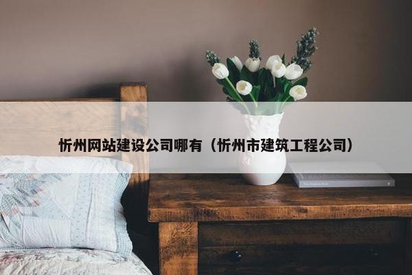 忻州网站建设公司哪有（忻州市建筑工程公司）