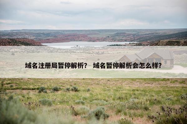 域名注册局暂停解析？ 域名暂停解析会怎么样？