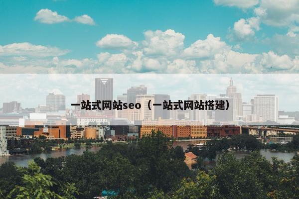 一站式网站seo（一站式网站搭建）