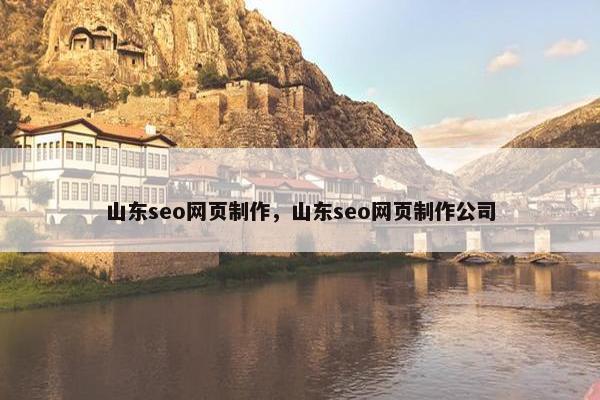 山东seo网页制作，山东seo网页制作公司