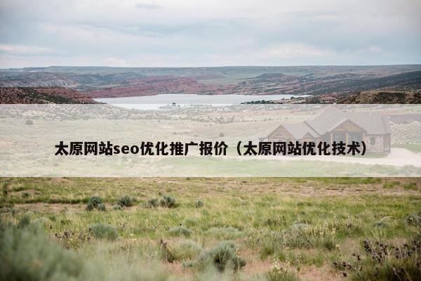 太原网站seo优化推广报价（太原网站优化技术）