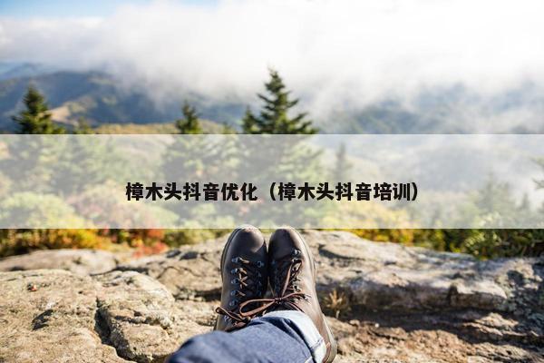 樟木头抖音优化（樟木头抖音培训）
