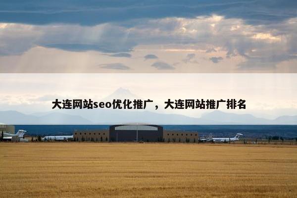 大连网站seo优化推广，大连网站推广排名