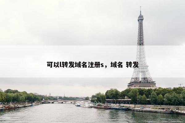 可以l转发域名注册s，域名 转发