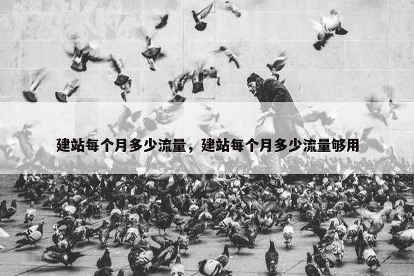建站每个月多少流量，建站每个月多少流量够用